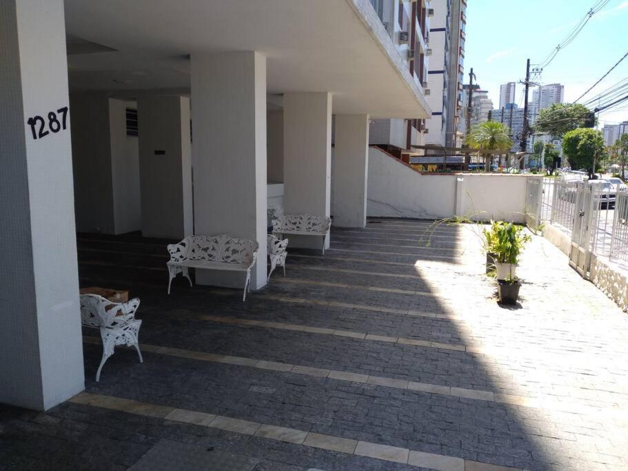 Apartamento Excelente Localizacao O Mar Na Sua Frente Confira São Vicente Exterior foto