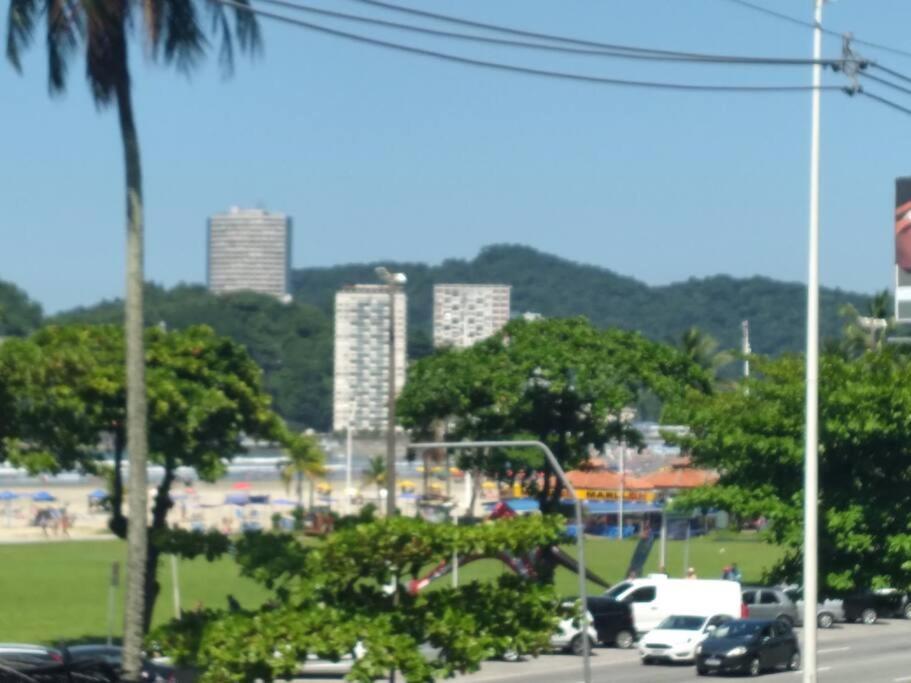 Apartamento Excelente Localizacao O Mar Na Sua Frente Confira São Vicente Exterior foto
