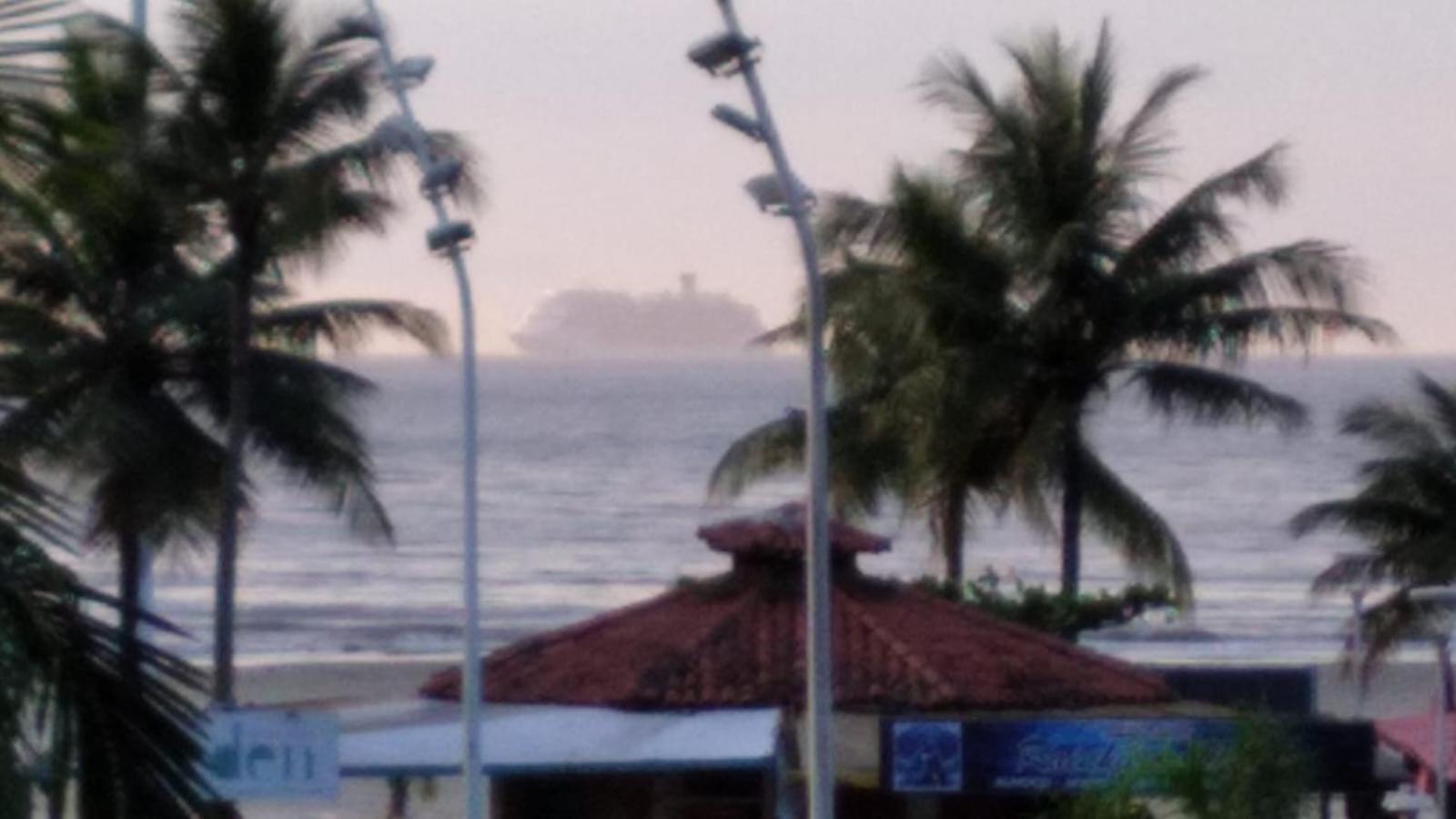 Apartamento Excelente Localizacao O Mar Na Sua Frente Confira São Vicente Exterior foto